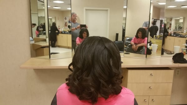 Photo of JCPenney Salon - Colonial Heights, VA, US. Melina's hairdo