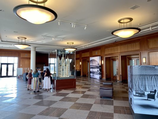 Photo of LDS Conference Center - Salt Lake City, UT, US. Upstairs in the mini museum