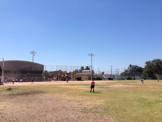 Photo of Maywood Park & Activities Center - Maywood, CA, US. Benefits softball tourney.