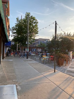 Photo of The Igloo - Philadelphia, PA, US. Outside seating