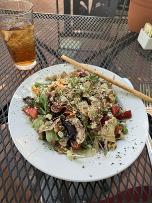 Photo of dc's on b street - Pueblo, CO, US. The Strawberry Walnut Salad is delicious!!! My go to restaurant for entertaining clients and connecting with friends on the patio!