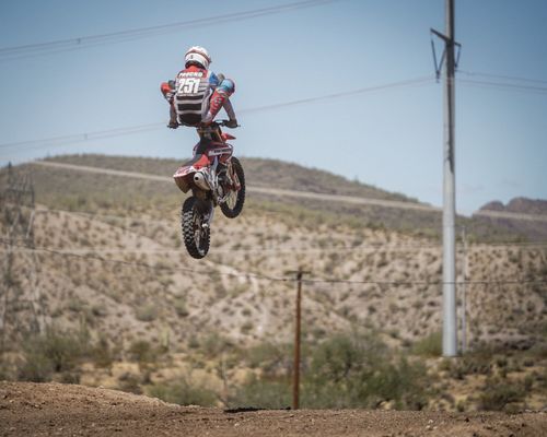 Photo of Canyon Motocross - Peoria, AZ, US. Catching air at Canyon! This place is rad!