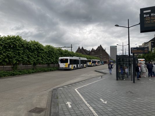 Photo of Station Maastricht - Maastricht, LI, NL. View to the Train Station from the Bus-Station