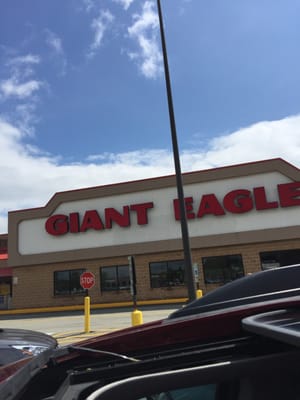 Photo of Giant Eagle - Somerset, PA, US. the front of a giant eagle store