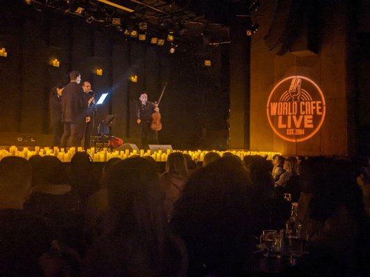 Photo of World Cafe Live - Philadelphia, PA, US. String quartet performance