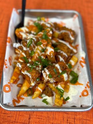 Photo of Wing It On! - Waterbury, CT, US. a tray of french fries