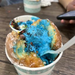 Photo of Stuffed Ice Cream - New York, NY, United States. Cookie Monster cookies and cream