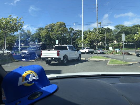 Photo of Bank of Hawaii - Honolulu, HI, US. Parking lot of Bank of Hawaii Mapunapuna (LFG RAMS) *11/16/24