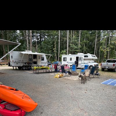 Photo of Cougar Rv Park & Campground - Cougar, WA, US. Group camp site! We love it!