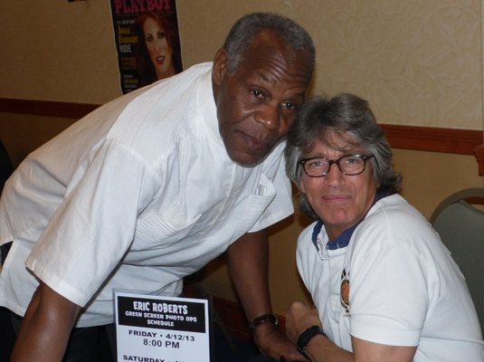 Photo of Hollywood Show - Burbank, CA, US. Danny Glover and Eric Roberts April Hollywood Show 2013