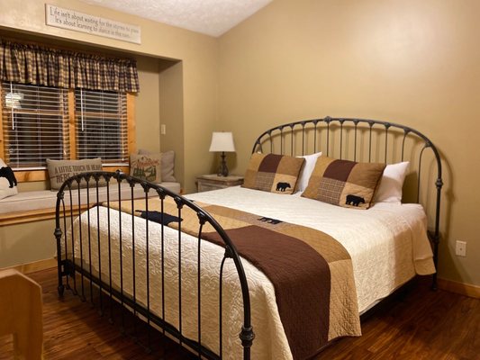 Photo of Hidden Mountain Resort - Sevierville, TN, US. Bedroom upstairs