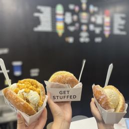 Photo of Stuffed Ice Cream - New York, NY, United States. Cruffs