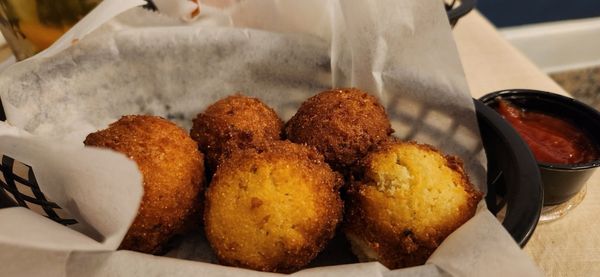 Photo of Mary Mac's Tea Room - Atlanta, GA, US. Hush puppies