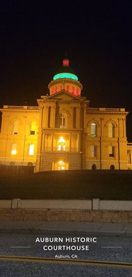 Photo of Historic Courthouse - Auburn, CA, US. Beautiful at night