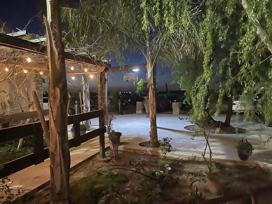 Photo of Rouge winery - Elk Grove, CA, US. a patio at night