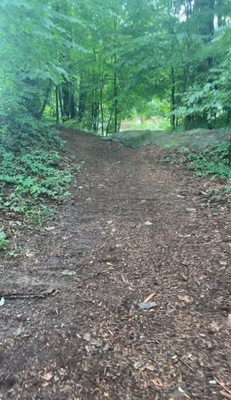 Photo of Keswick Park - Atlanta, GA, US. Short trail from lawn