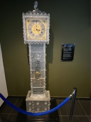 Photo of House of Waterford Crystal - Waterford, WD, IE. Waterford Crystal Case Clock