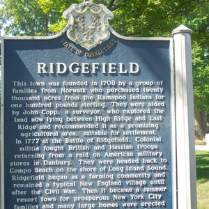 Ridgefield Historical Marker on Yelp