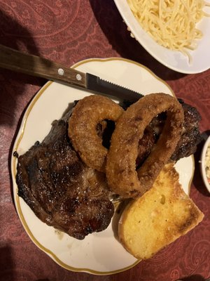 Photo of Old Rangers Inn - Greentown, PA, US. Phenomenal steak and onion ring