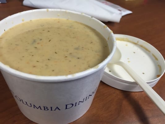 Photo of Lerner Hall, Columbia University - New York, NY, US. Small mushroom soup $3.99