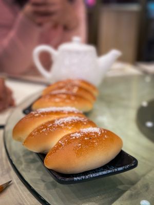 Photo of Blooming VIP Restaurant - Rosemead, CA, US. baked coconut cocktail buns