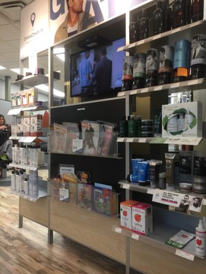 Photo of Great Clips - Lockhart, TX, US. Lots of hair care products