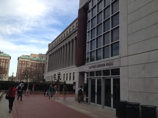 Photo of Lerner Hall, Columbia University - New York, NY, US. Old and new architecture