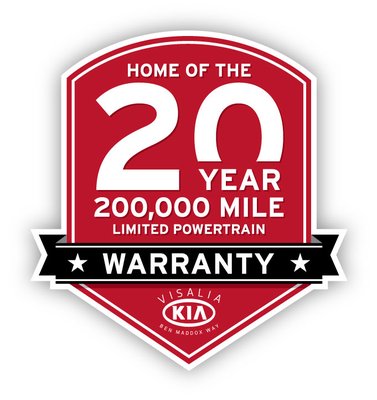 Photo of Visalia Kia - Visalia, CA, US. 20yr/200k mile warranty included with the purchase of a new car.  Why buy anywhere else!