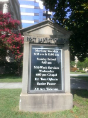 Photo of First Baptist Church Knoxville - Knoxville, TN, US.