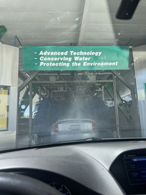 Photo of Kaady Car Wash - Mountain View, CA, US. Going in