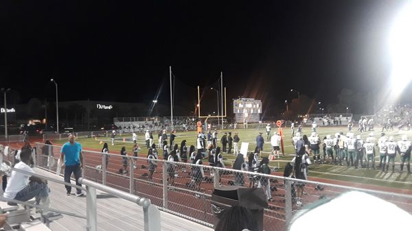 Photo of Naples High School - Naples, FL, US. 11.15.19 Rockets vs Golden Eagles Semifinals