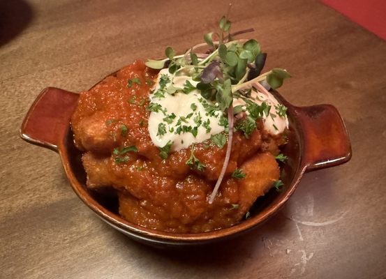 Photo of Nightingale Rooftop - Holly Springs, NC, US. Gnocchi Bravas