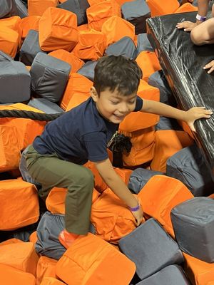 Photo of Sky Zone Trampoline Park - Cerritos - Cerritos, CA, US. My grandson