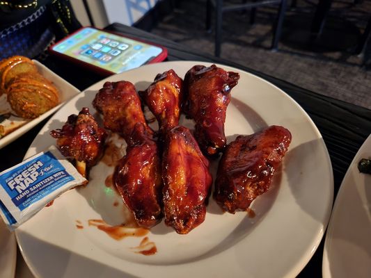 Photo of World Cafe Live - Philadelphia, PA, US. a plate of chicken wings