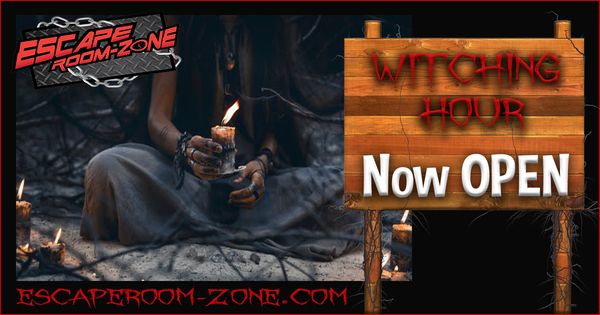 Photo of Escape Room Zone Canton - Canton, MI, US. Witching Hour is now open!