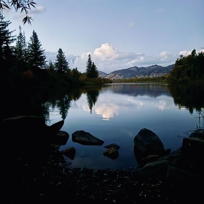 Photo of Spring Lake Regional Park - Santa Rosa, CA, US. Sunset