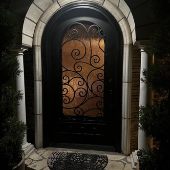 Custom French iron door