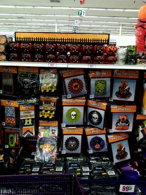 Photo of 99 Cents Only Stores - Stockton, CA, US. Halloween stuff. 99 cents good price.