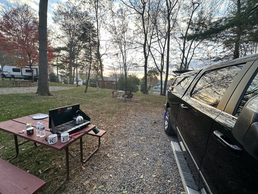 Photo of Country Acres Campground - Gordonville, PA, US. Our site.