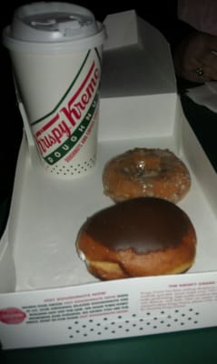 Photo of Krispy Kreme - Pigeon Forge, TN, US. This is a KK factory - hot donuts, crazy good.