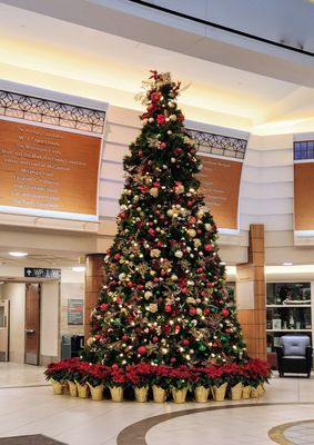 Photo of Henry Ford Hospital - Detroit, MI, US. In the front lobby