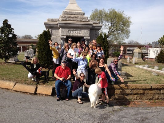 Photo of Showcase School of Photography - Atlanta, GA, US. Class field trip to Oakland Cemetary!