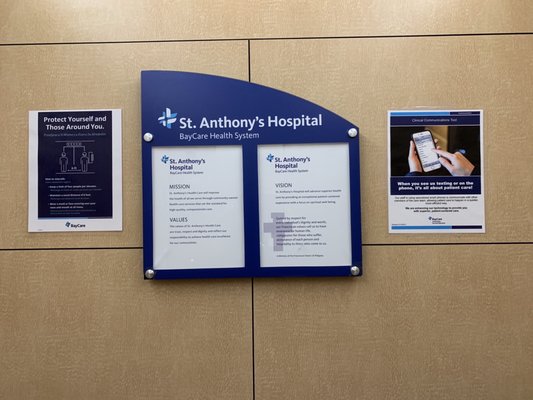 Photo of St. Anthony's Hospital - Saint Petersburg, FL, US. In elevator