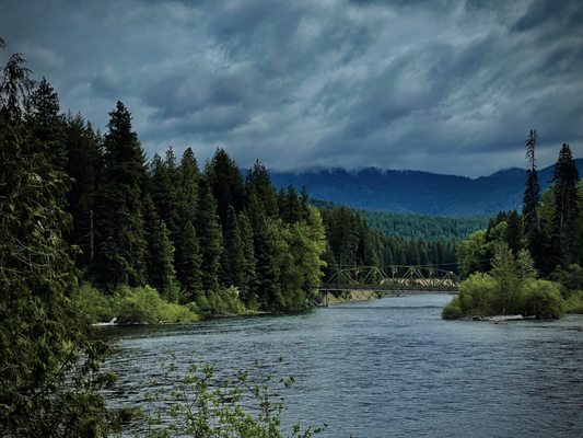 Photo of Lake Wenatchee State Park - Leavenworth, WA, US. A view from a hiking trail