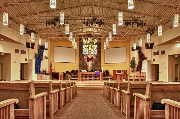 Photo of Green Valley United Methodist Church - Henderson, NV, US. Our Sanctuary - Perfect for Weddings and other events.