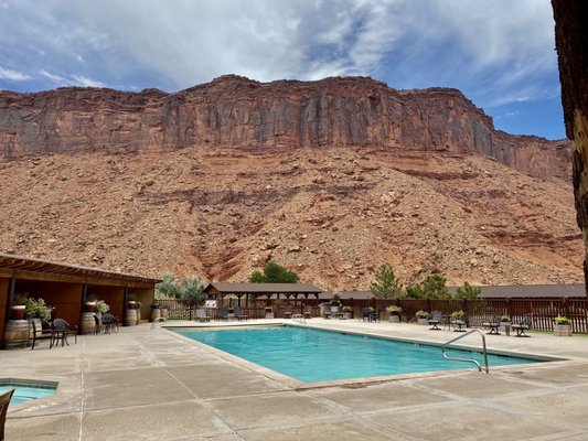 Photo of Red Cliffs Lodge - Moab, UT, US. Beautiful Pool