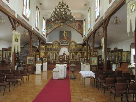 Photo of Russian Orthodox Church of Protection of the Holy Virgin - Los Angeles, CA, US. The interior of the church is I think very conducive to reflection and prayer