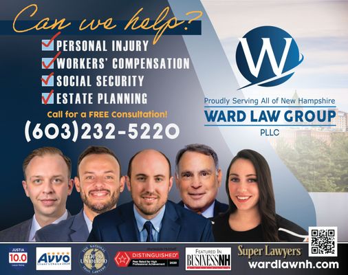 Photo of Ward Law Group - Manchester, NH, US. New Hampshire Attorneys Ready To Work For You! | Ward, Smith, Colantuono, Shea, and Tennis