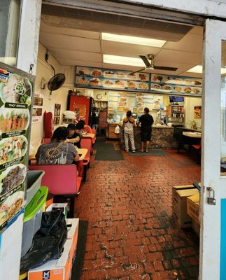 Photo of Fort Street Café - Honolulu, HI, US. Looking in from the door