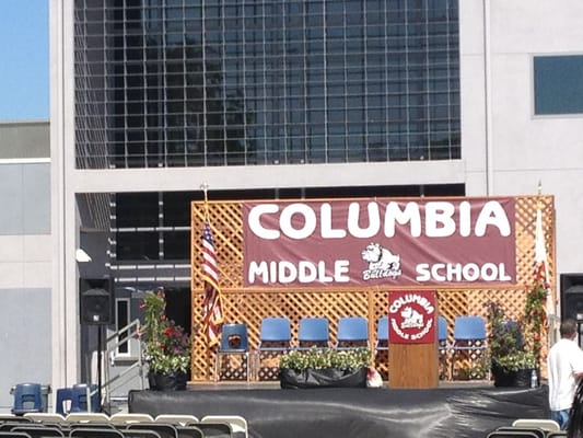 Photo of Columbia Middle School - Sunnyvale, CA, US. Promotion Day